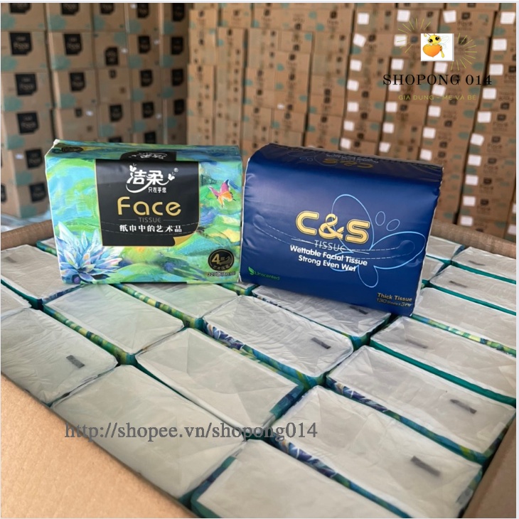 Lẻ gói Giấy ăn FACE cao cấp mã tùy chọn