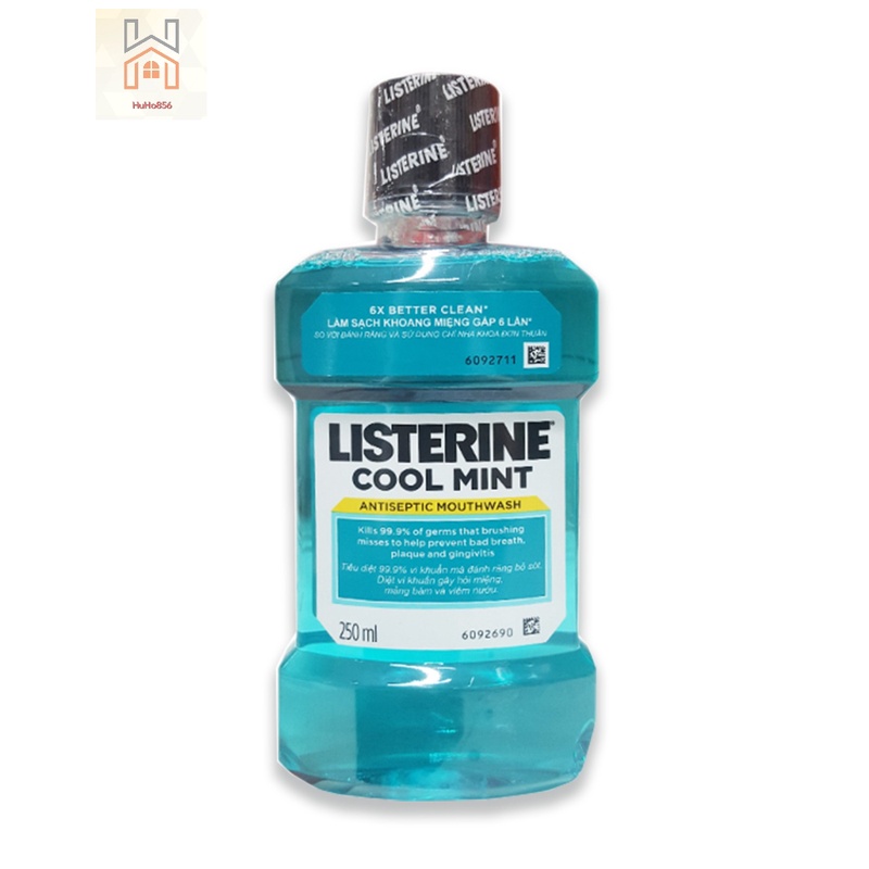 Nước Súc Miệng Listerine Bạc Hà Listerine Cool Mint 250ml