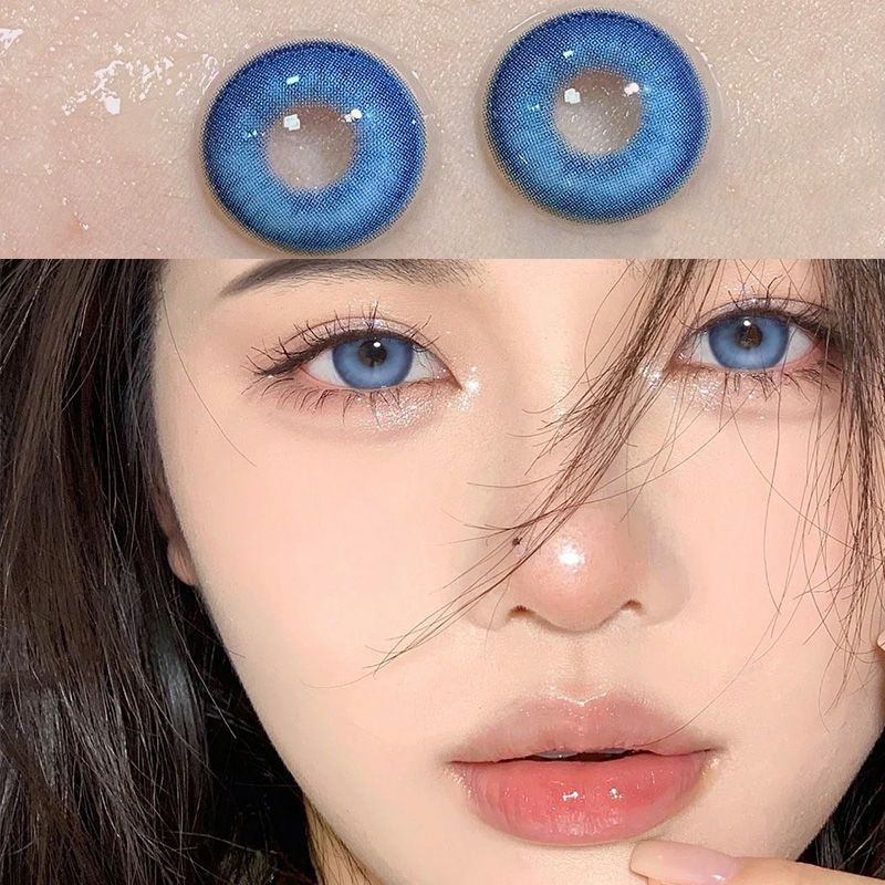 Son Môi Hitomi Tự Nhiên Dưỡng Ẩm Phiên Bản Năm Mới Ném Màu Xanh Dương Phong Cách Game Influencer