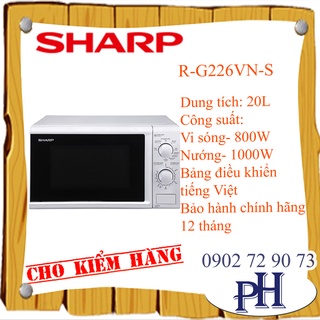 LÒ VI SÓNG SHARP R-G226VN-S (R G226)