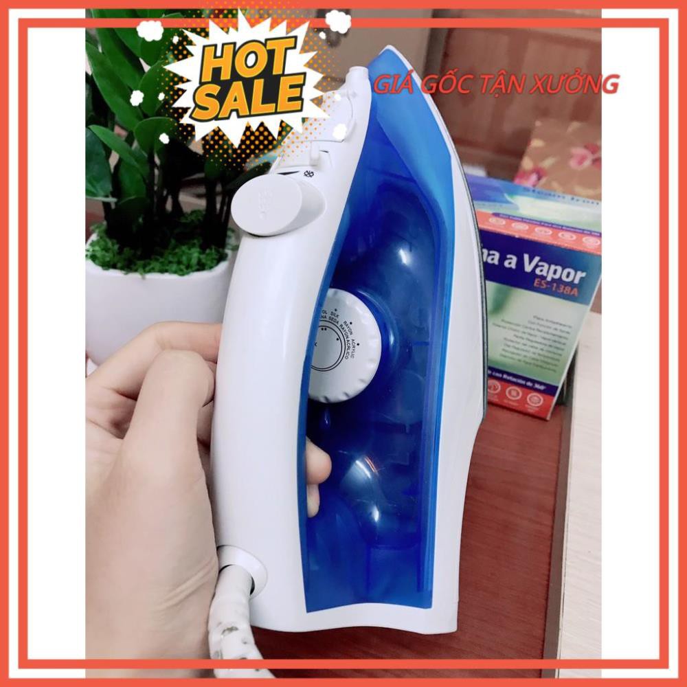 [ BH 12 tháng] Bàn là bàn ủi khô cầm tay 2 in 1 Sokany Steam Iron model ES-138A công suất 1400W