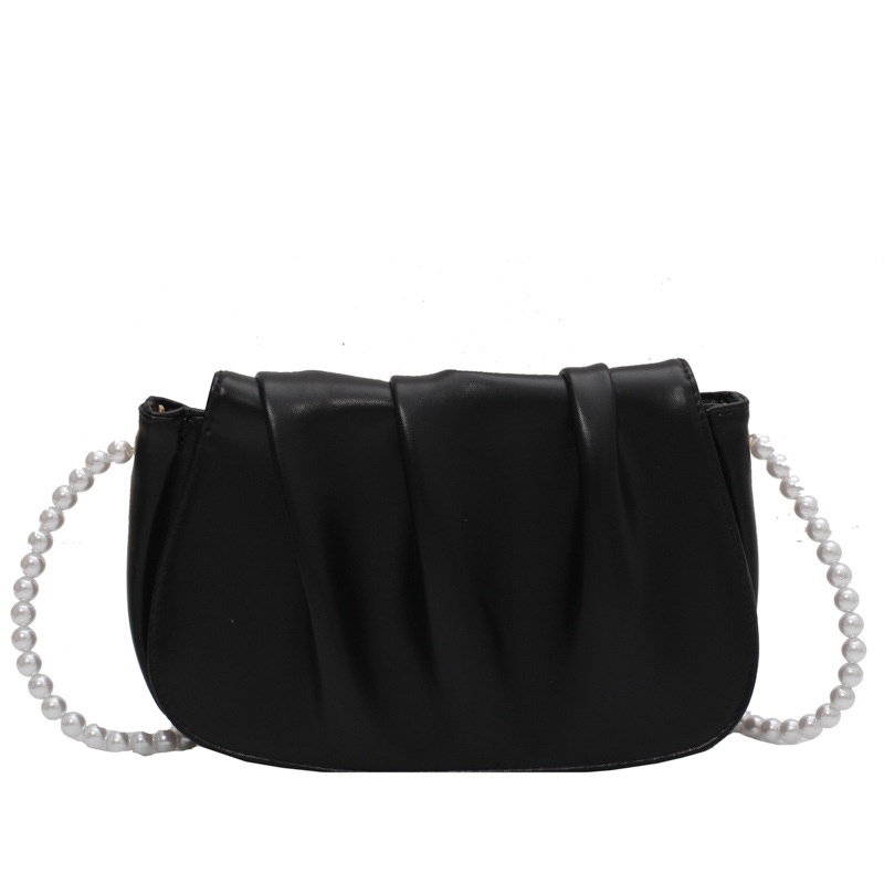 IELGY Túi Đeo Chéo Hình Đám Mây Nhỏ Xinh Đính Ngọc Trai Thời Trang Hàn Quốc