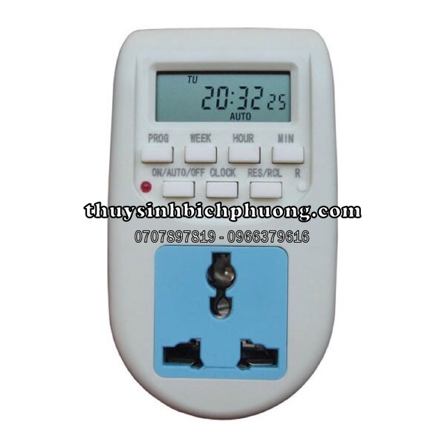 [Mã 11FMCGSALE1 giảm 10% đơn 250K] HẸN GIỜ ĐIỆN TỬ TỰ ĐỘNG CHO HỒ CÁ THỦY SINH | TIMER ĐIỆN TIỆN LỢI THÔNG MINH