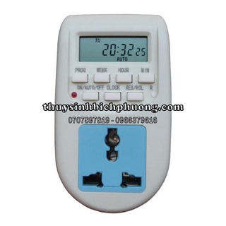 HẸN GIỜ ĐIỆN TỬ TỰ ĐỘNG CHO HỒ CÁ THỦY SINH | TIMER ĐIỆN TIỆN LỢI THÔNG MINH