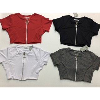 Cropt dây kéo sale off