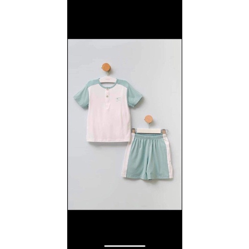 NOUS KIDS bộ cộc tay chất Doux cho bé trai bé gái siêu Mềm mát