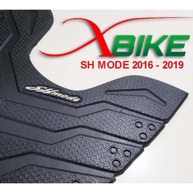 THẢM CAO SU XE SH MODE 2016 - 2019 ĐEN DÀY CAO CẤP
