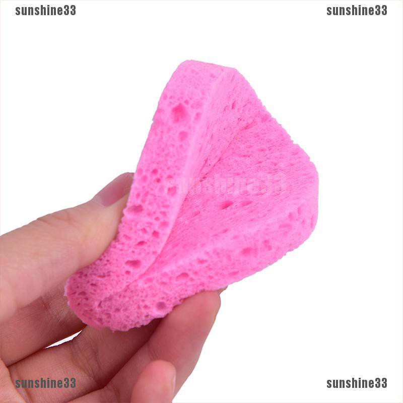 Mút Rửa Mặt Bọt Biển Tròn Chiết Xuất Thực Vật Tự Nhiên