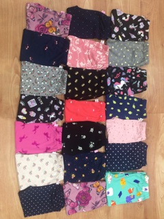 Legging lửng bé gái Gap size 1,2,10t