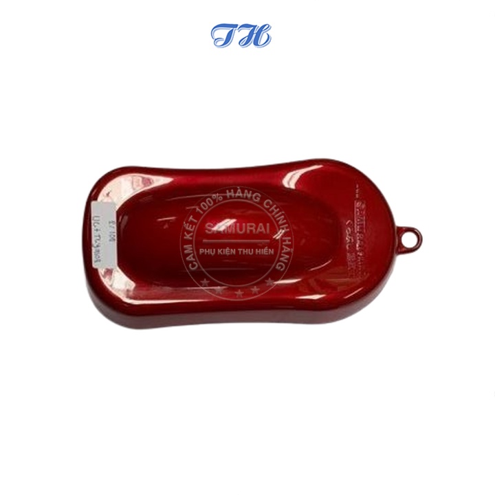 Sơn samurai UCY9108* + TCY9108** , sơn xe máy màu đỏ đậm kim loại hệ thống màu 2 lớp