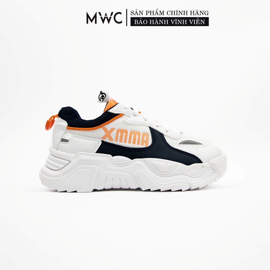 Giày MWC A006 - Giày Sneaker Nữ Sneaker Phong Cách Trẻ Trung Năng Động Màu Đen Xanh