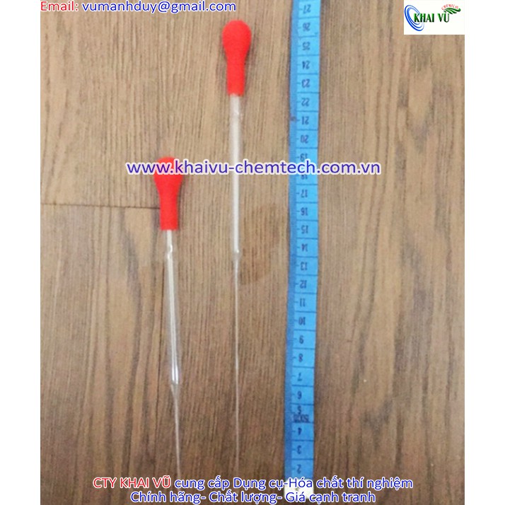 Ống hút pipet thuỷ tinh/ pipet pasteur