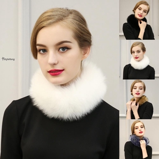 Khăn choàng cổ vải lông giả sang trọng thời trang dành cho nữ