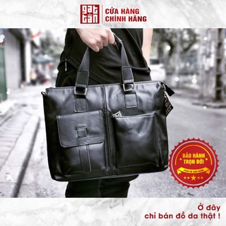 Cặp da bò gạt tàn store đựng laptop - laptop 14" / a4 - cs178