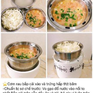 Hộp cơm điện Bear 3 tầng cao cấp