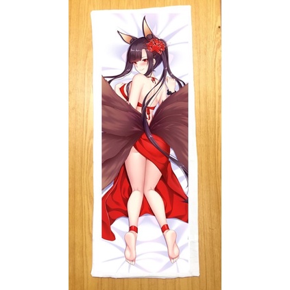 Gối dài Game Azur Lane 2 mặt ảnh 40cm x 1m / Gối ôm ngủ Azur Lane