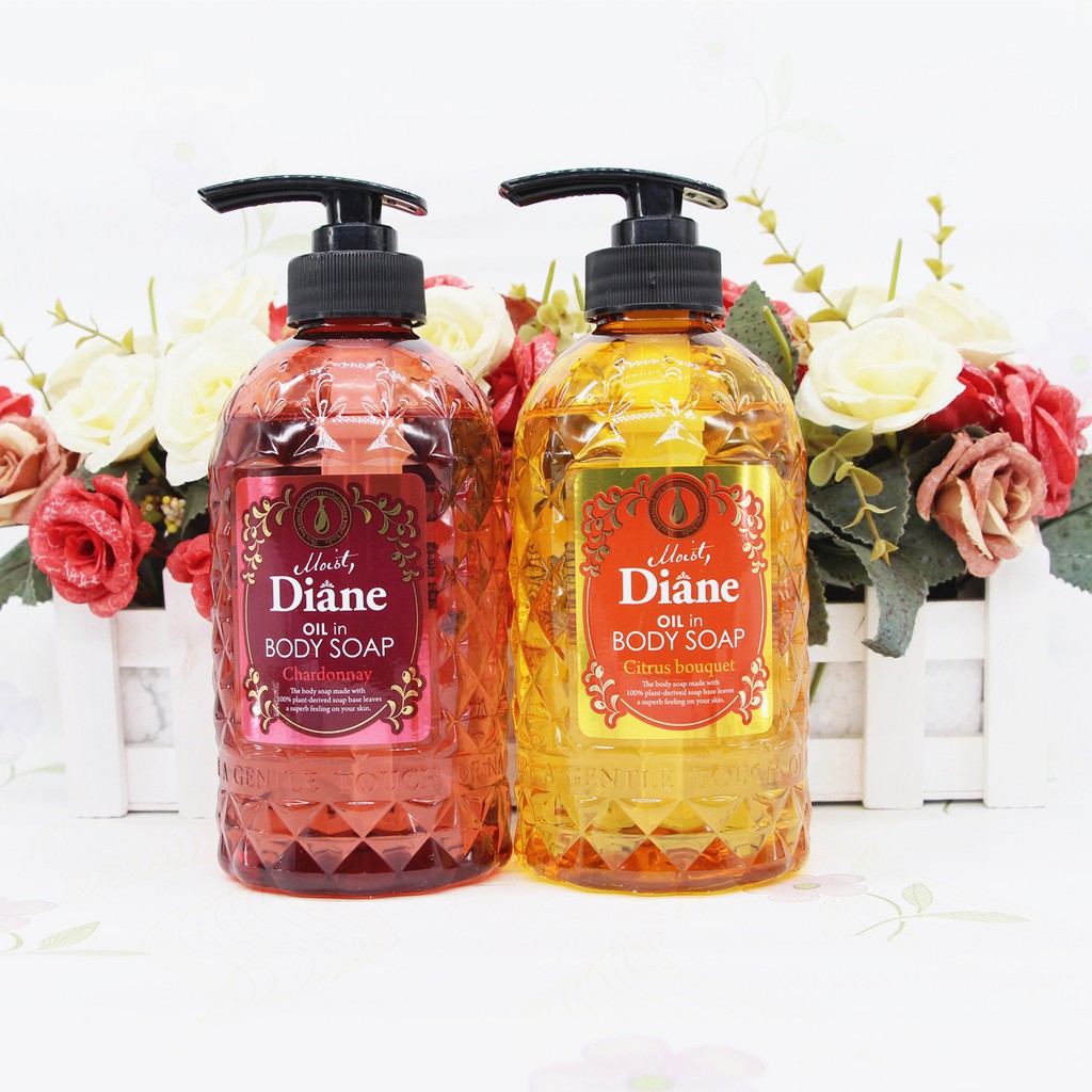 Sữa tắm dưỡng ẩm mềm da Diane Oil in Body Soap Nhật Bản 500ml