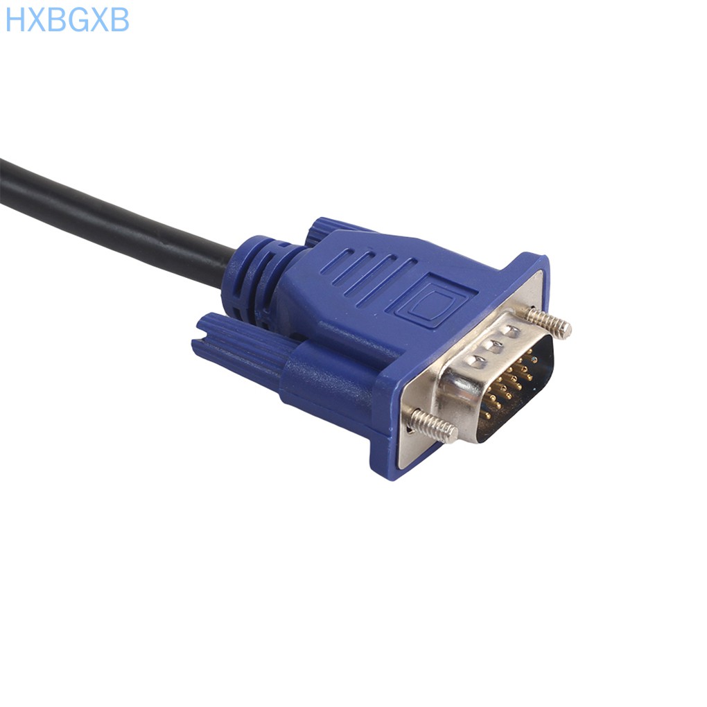 Cáp Vga Hxbg - Hd 15 Pin Cho Màn Hình Máy Tính, Máy Chiếu Lcd Male Sang Male