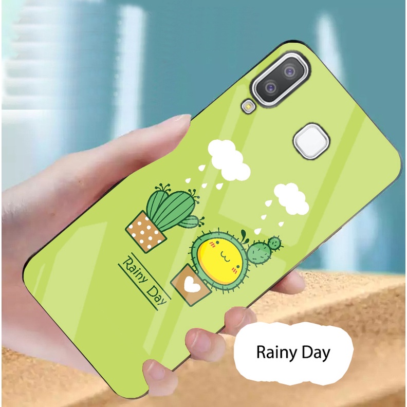 Ốp kính cường lực SAMSUNG GALAXY A8 STAR CAO CẤP
