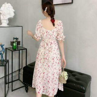 Combo đầm voan hoa chọn live