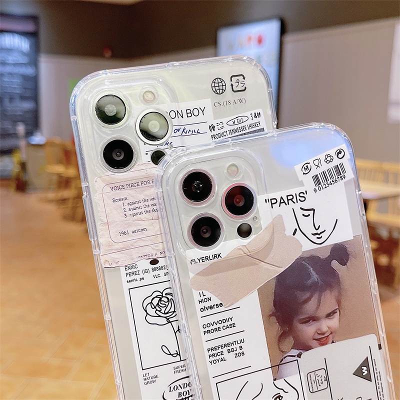 Ốp lưng iphone 6, 6 plus, 7, 8 plus, x, xsmax, 11 promax, 12 promax, 13 promax trong suốt in hình em bé DUABE10
