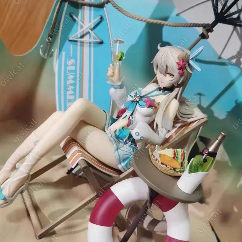 Mô Hình Nhân Vật Honkai Impact 3rd Kiana Kaslana  17cm Figure K-423 Herrscher of the Void Swimsuit 1/8 PVC Packed in Box Model Honkai Impact 3