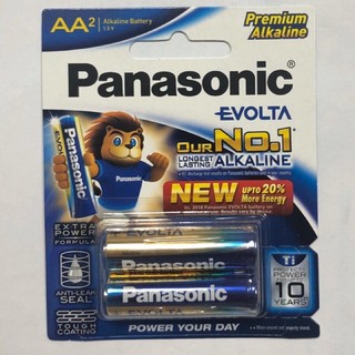 Pin AA / AAA Panasonic Evolta LR6EG/2B - LR03EG/2B Chính Hãng Vỉ 2 Viên Made in ThaiLand