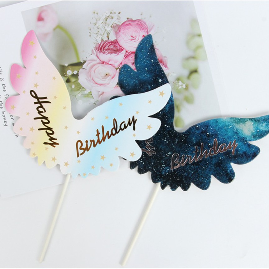 [SIÊU RẺ❤️] – Cánh giấy - Trang trí bánh sinh nhật bánh kem