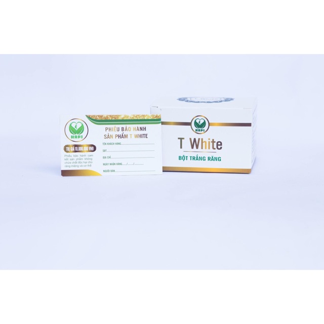 Bột Trắng Răng T-white