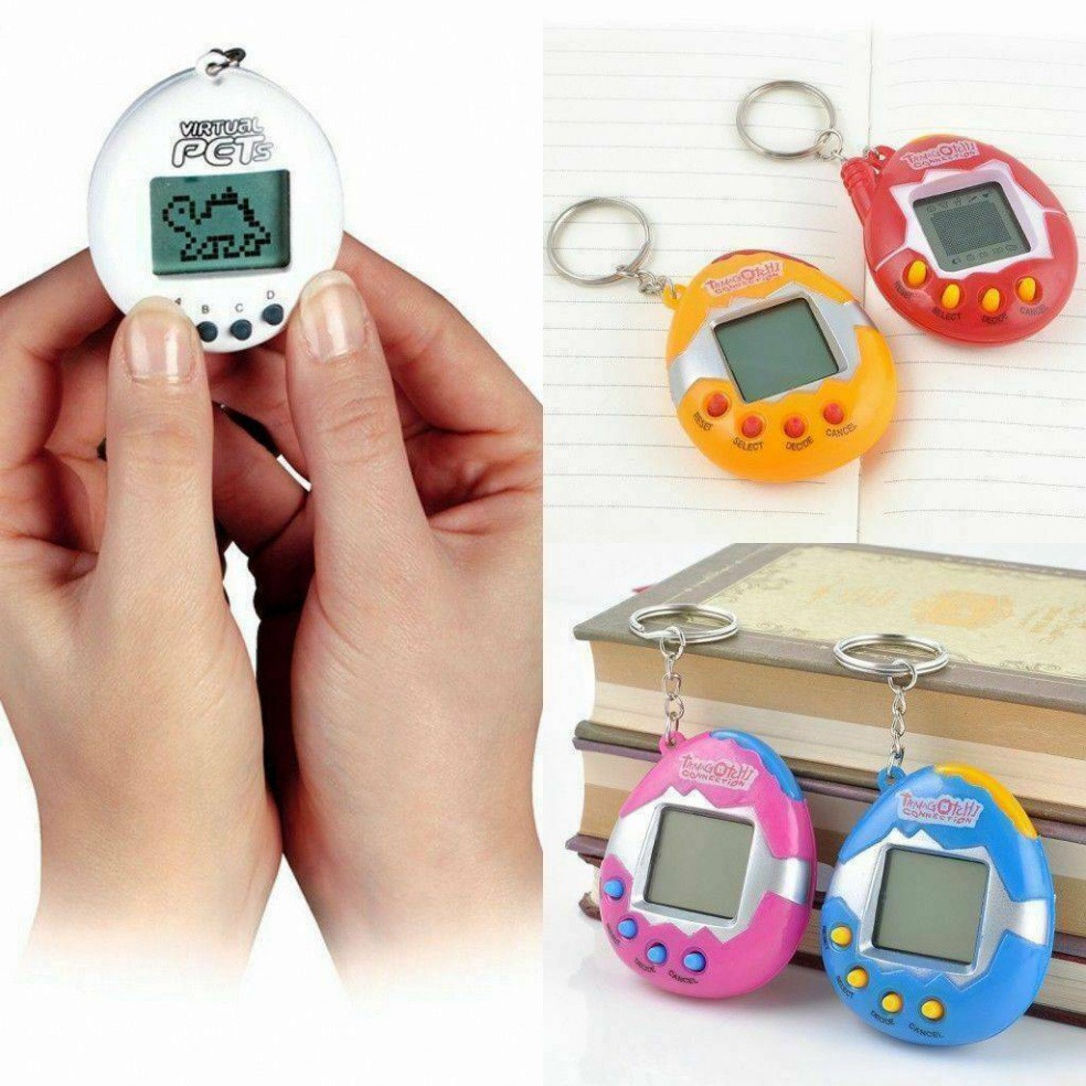 Máy Nuôi Thú Ảo Tamagotchi 90s 168 Trong 1