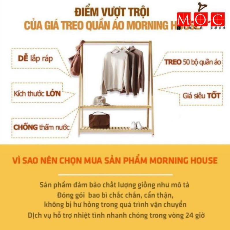 GIÁ TREO QUẦN ÁO 2 TẦNG CHỮ A - SIZE M