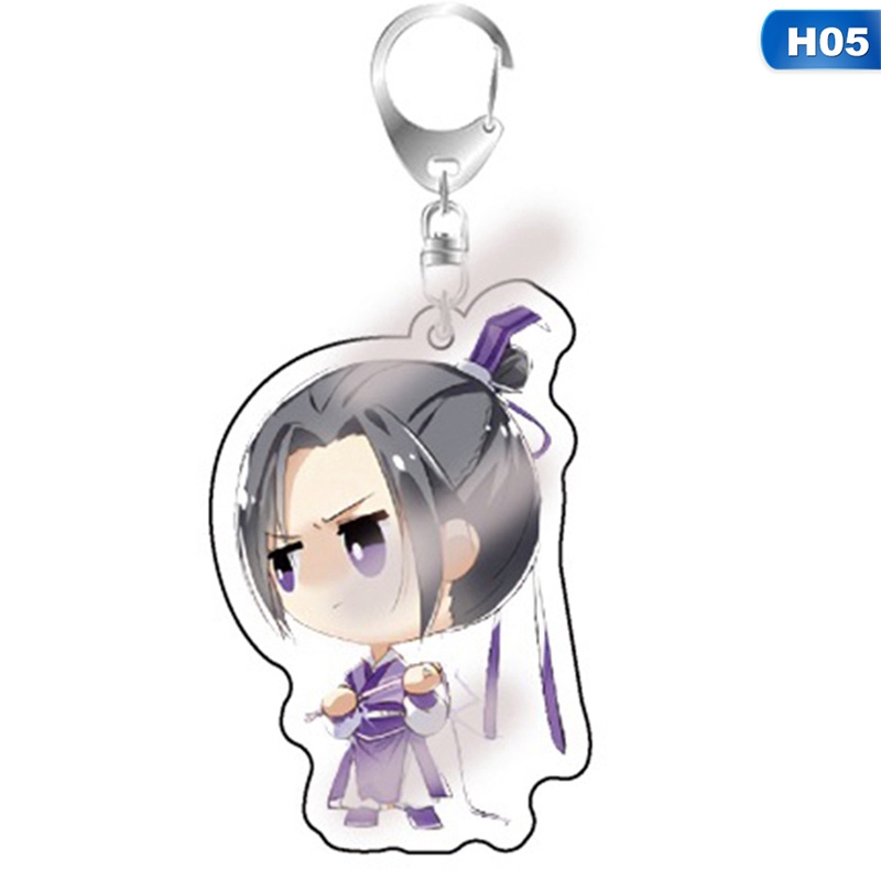 Tmdbyx  Móc chìa khóa mặt hình các nhân vật hoạt hình trung hoa độc đáo