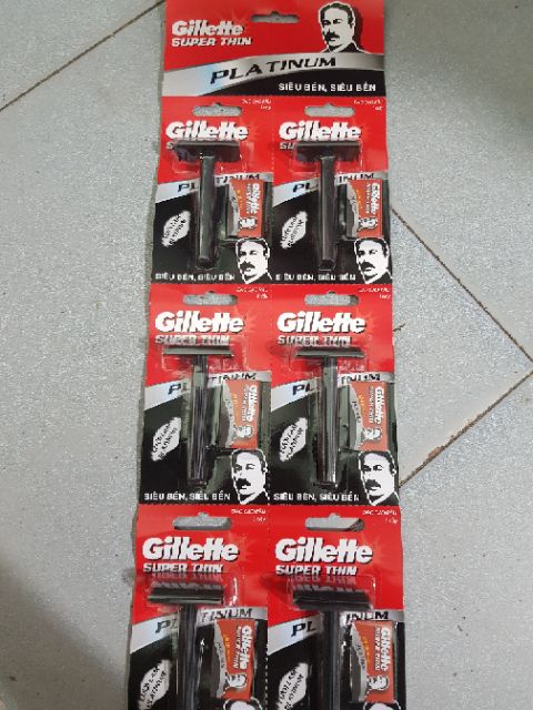 Dao cạo râu gillette super thin giá lẻ như sỉ