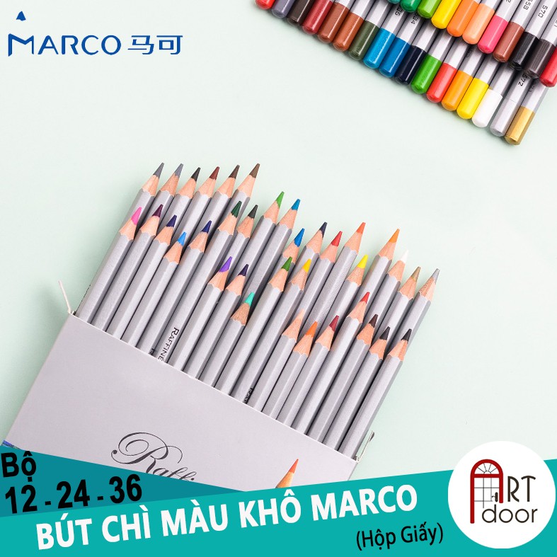 [ARTDOOR] Bộ bút chì màu Khô MARCO RAFFINE