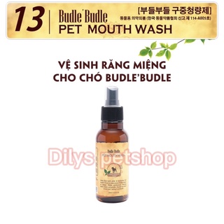 Xịt vệ sinh răng miệng cho chó budle'budle