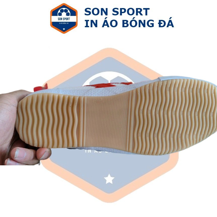 Giày Bata Asia Sọc Đỏ Dùng Khi Chơi Thể Thao