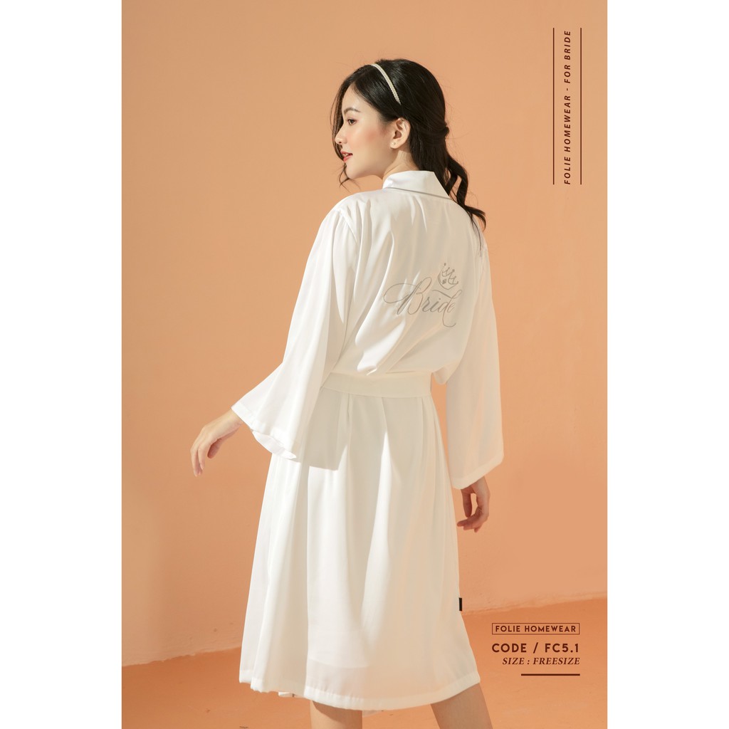 Folie Homewear Áo choàng Bride FC5 | BigBuy360 - bigbuy360.vn