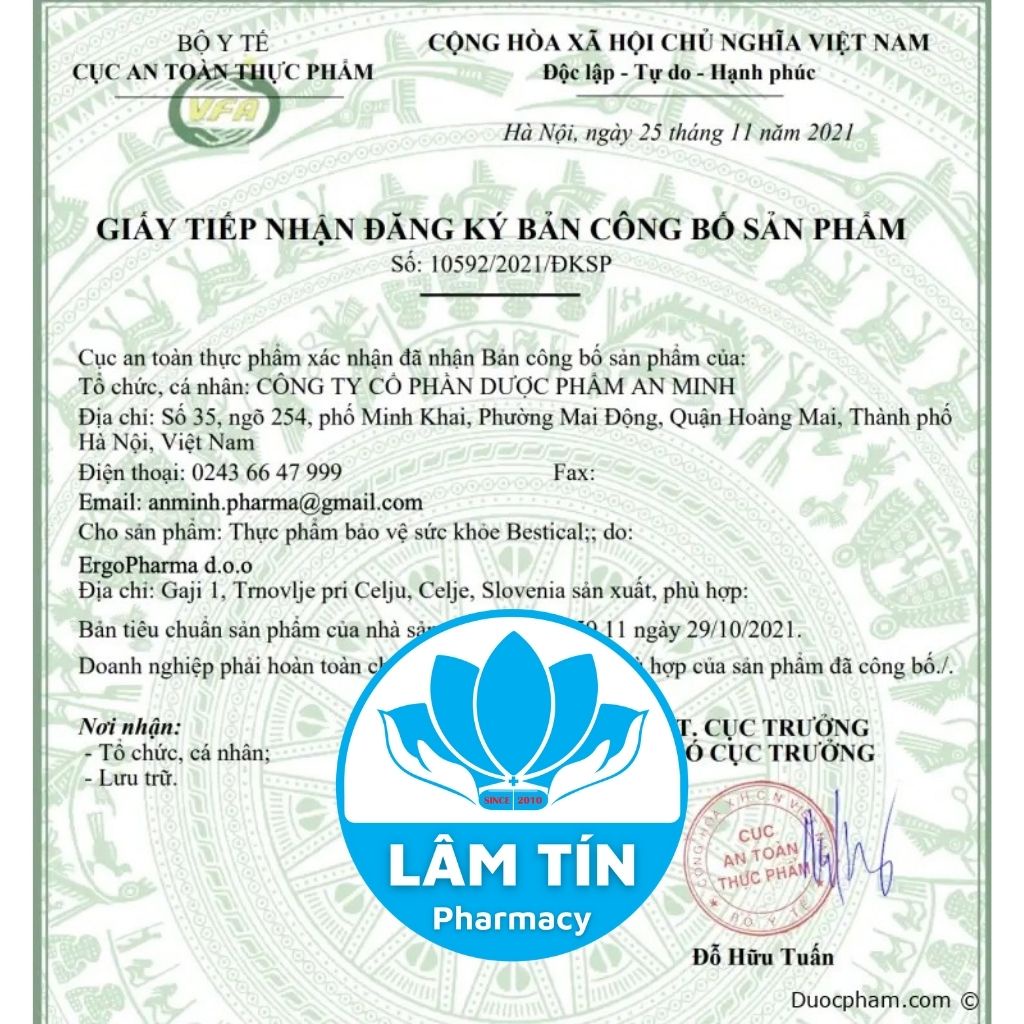 ✅(Chính Hãng) Bestical bổ sung Canxi vitamin d3 k2 giúp xương và răng chắc khỏe tăng chiều tối đa cho bé ( Lọ 120ml )