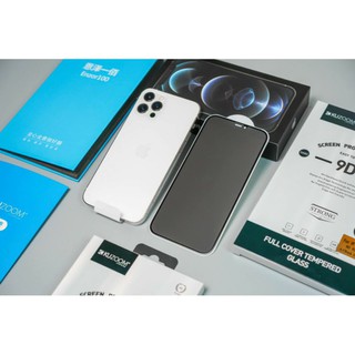 Kính cường lực Kuzoom chống nhìn trộm iPhone 12 pro max 6.7" / 12 / 12 Pro Full màn hình siêu đẹp
