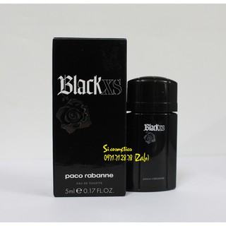 [ Mini ] Nước hoa Paco Rabanne Black XS 5ml