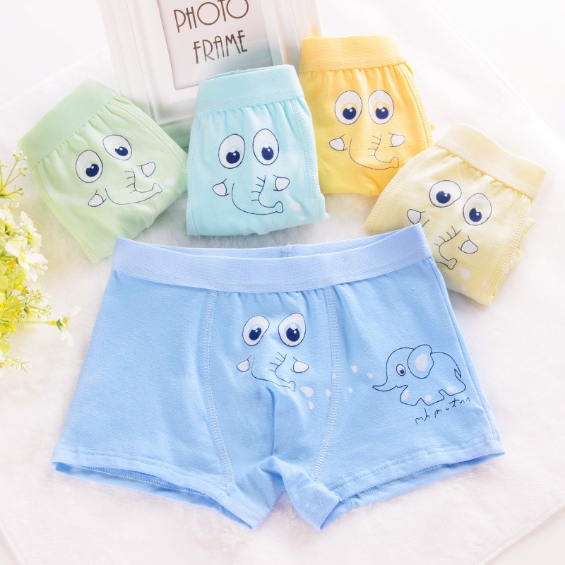 Set 5 quần sịp cotton bé trai,