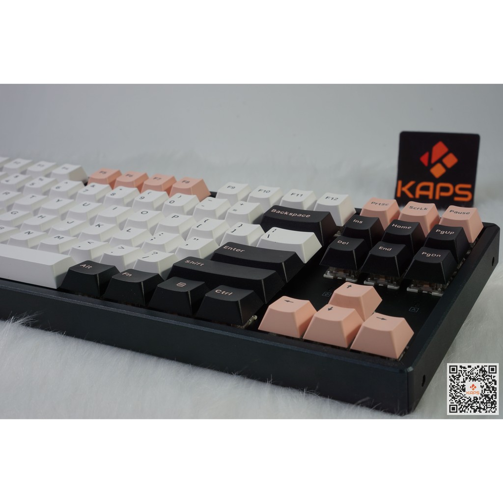 Keycap GMK OLIVIA Clone - keycap PBT - profile CHERRY - Doubleshot - 160 nút cho bàn phím cơ IKBC, Edra, keychron