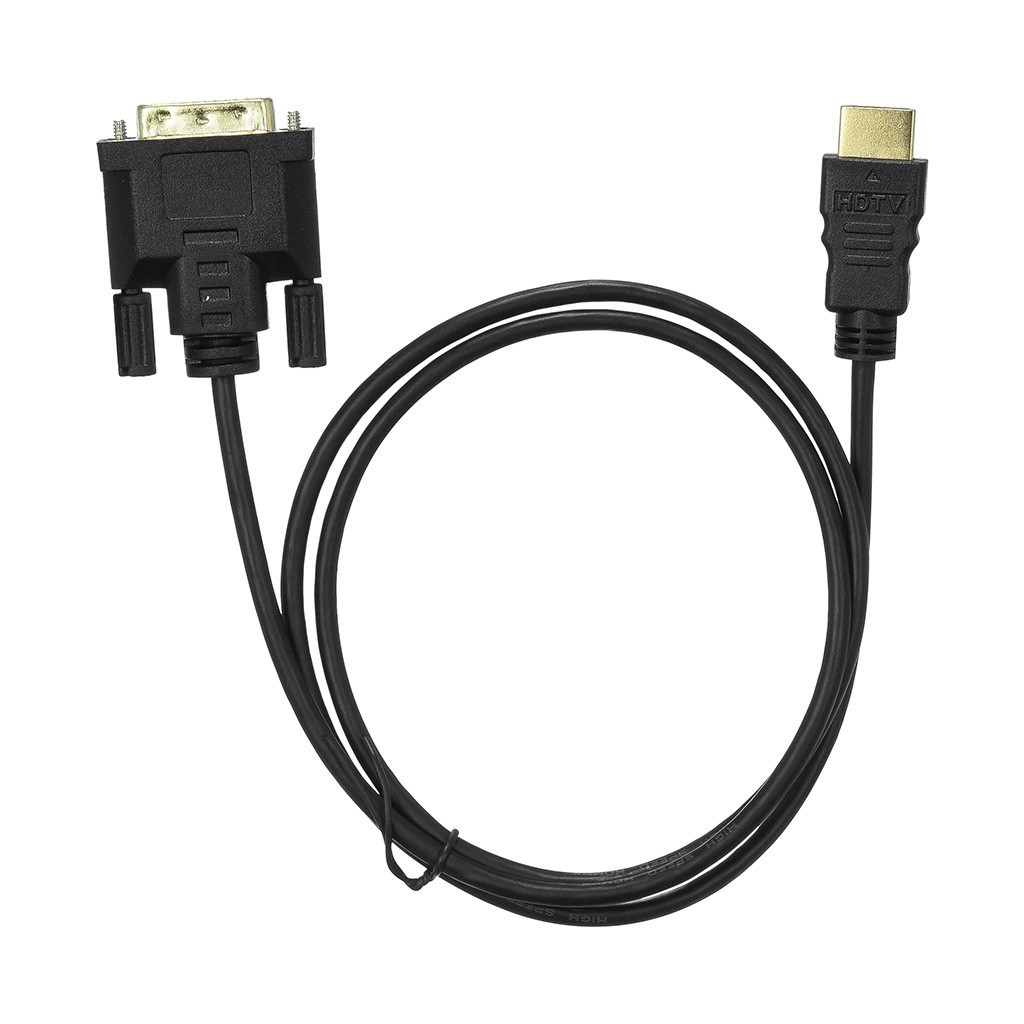 Cáp chuyển đổi từ cổng HDMI đực sang cổng DVI với cổng HDMI