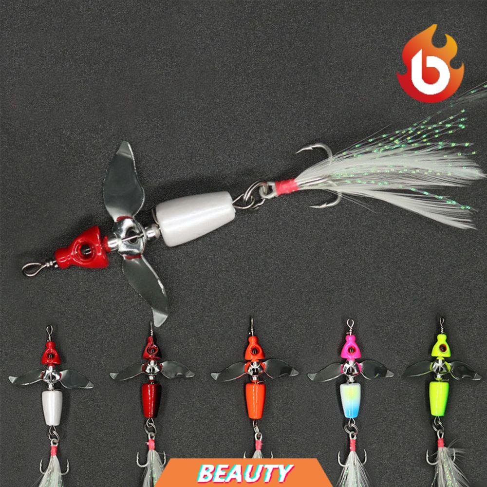 Mồi câu cá giả bằng kim loại có móc xoay 360 độ thiết kế đặt biệt tiện dụng