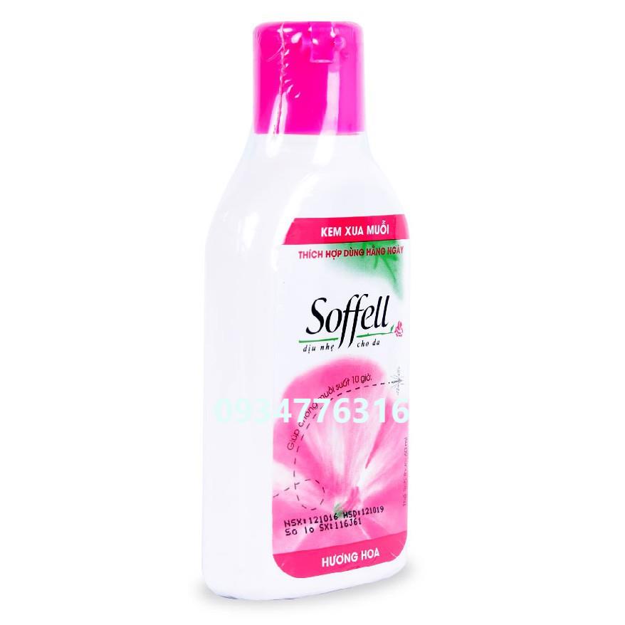 ✅ Kem xua muỗi  Soffell Hương Hoa 60ml