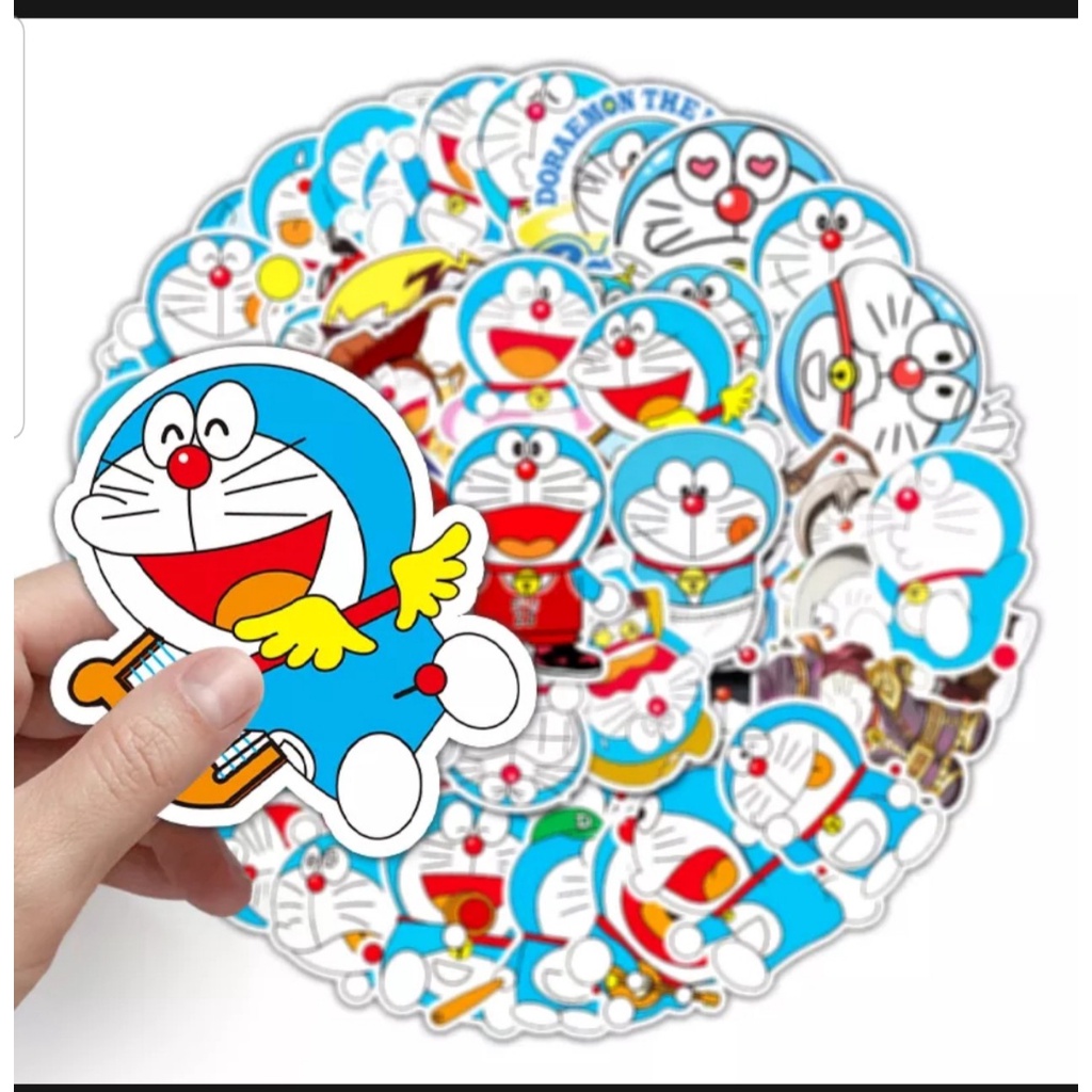 Sticker dán mũ bảo hiểm, vali, laptop, ván trượt cực xinh, miếng dán trang trí PVC chống nước cắt sẵn
