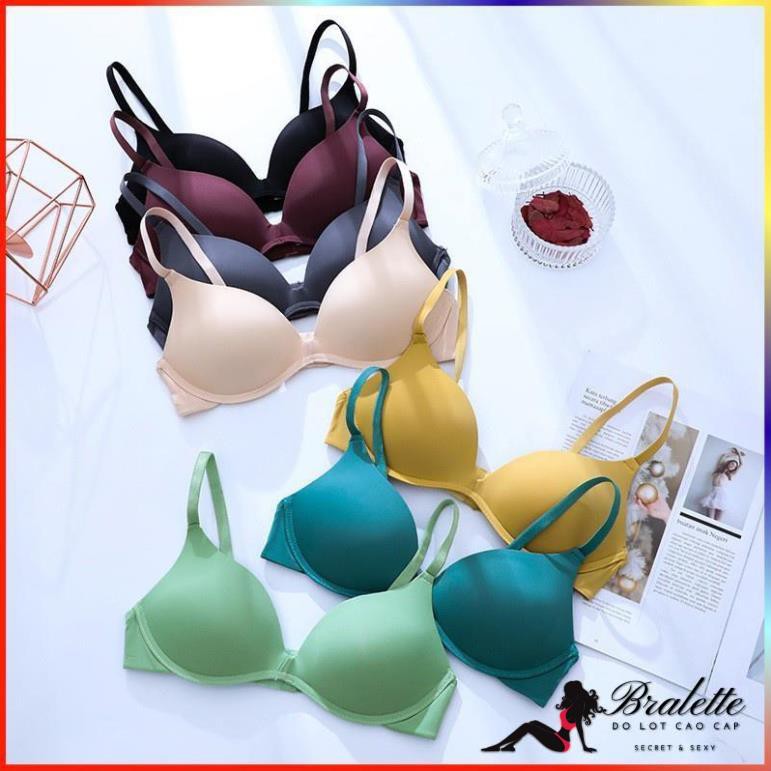 Áo Lót Áo Ngực Lụa Sữa Tàng Hình Bralette Đệm Mỏng Không Gọng Chống Hở Viền Ôm Trọn Ngực CHỐNG UNG THƯ A850