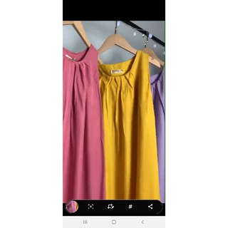 Váy Đũi Yếm- Maxi Đũi Yếm