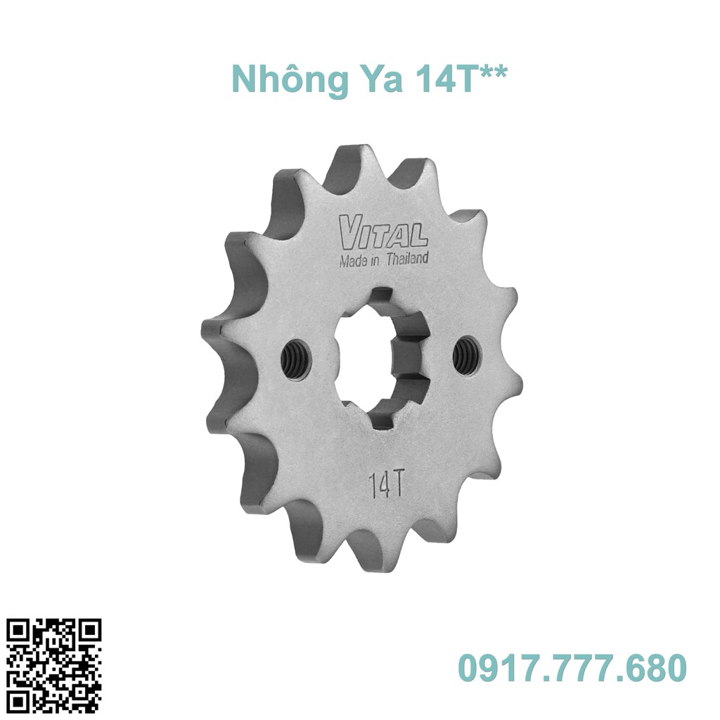 Nhông trước Exciter 135, Ex 135 / Yaz / Ya YB / TFX 150 / R15 / M Slaz VITAL hàng Thái Lan