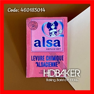 ALSA - Bột nổi/bột nở làm bánh Baking Powder hiệu ALSA Pháp - 01 Gói 11gr